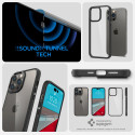 SPIGEN Ultra Hybrid Odolný kryt pro iPhone 14 Pro, černá/čirá
