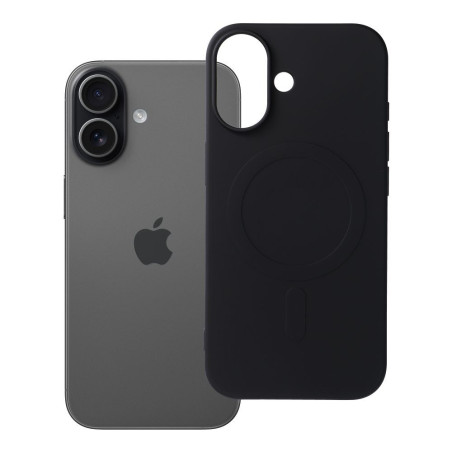 Kryt Silicone Mag Cover MagSafe pro iPhone 17 - černý