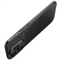 Kryt Carbon Premium pro iPhone 13 Pro – černý