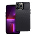 Kryt CARBON PREMIUM pro iPhone 13 Pro Max – černý
