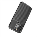 Kryt CARBON PREMIUM pro iPhone 14 Pro Max - černý