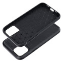 Pouzdro Carbon Premium pro iPhone 12 / 12 PRO černé