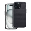 Kryt CARBON PREMIUM pro iPhone 15 – černý