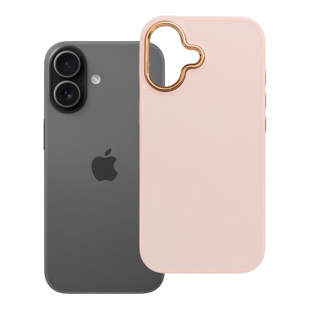 Kryt FRAME pro iPhone 17 - pudrově růžový