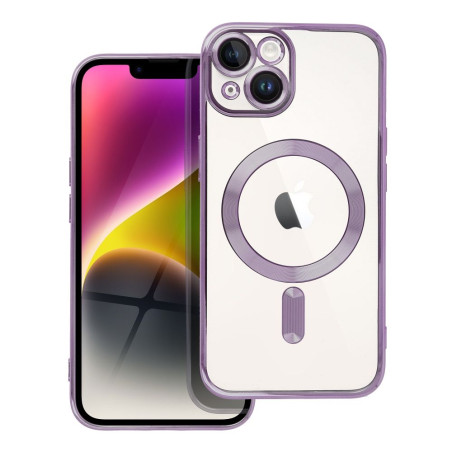 Kryt ELECTRO MAG COVER pro iPhone 14 MagSafe - fialový