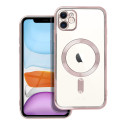 Kryt Electro Mag Cover pro iPhone 11 MagSafe růžovozlatý