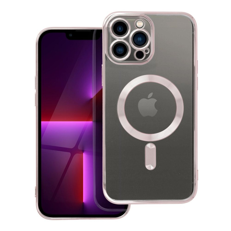 Kryt ELECTRO MAG COVER MagSafe pro iPhone 13 Pro Max - zlatorůžový