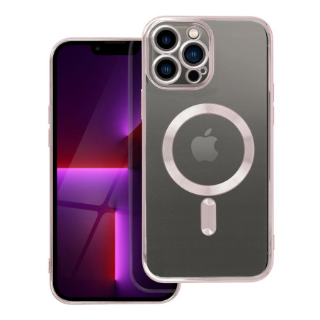 Kryt Electro Mag Cover pro iPhone 13 Pro Max - zlatorůžový