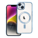 Kryt MagSafe pro iPhone 14 Electro Mag Cover - modrý