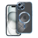 Kryt Electro Mag Cover MagSafe pro iPhone 15 - modrý