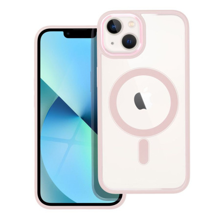 Kryt Color Edge Mag Cover pro iPhone 13 MagSafe růžový