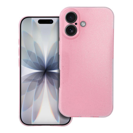 Kryt CLEAR CASE 2 mm pro iPhone 17 – růžový
