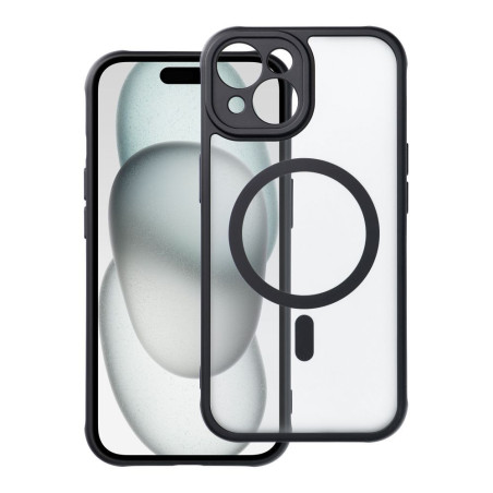 Kryt Full Matte Mag Cover MagSafe pro iPhone 15 - černý