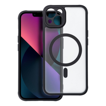 Kryt FULL MATTE MAG Cover pro iPhone 13 MagSafe černý