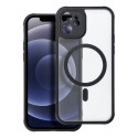 Kryt Full Matte Mag Cover pro iPhone 12 - černý