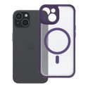 Kryt FULL MATTE MAG COVER pro iPhone 15 MagSafe - fialový