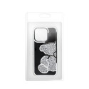 Kryt Teddy Bear pro iPhone 15 stříbrný