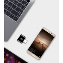 BASEUS CATOTG-01 Redukce OTG USB-C na USB-A s nabíjením až 12W, hliníková, černá