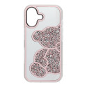 Kryt Teddy Bear pro iPhone 17 - růžový
