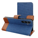 Pouzdro JEANS BOOK pro Xiaomi Redmi 14C - modré