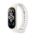 Silikonový řemínek pro Xiaomi Mi Band 5/6/7 - béžový
