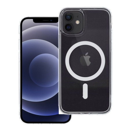 Kryt Drop Glue Mag Cover pro iPhone 12 / 12 Pro – bílý