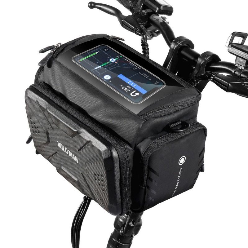 Brašna Wildman GS6 pro telefony 4–7 palců - černá