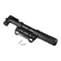 Mini pumpa s držákem na kolo a koloběžku FSPMP-126 modrá