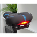 Sedlo na kolo s LED světlem FSBSD-232-1 černé