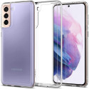 SPIGEN Ultra Hybrid Odolný kryt pro Samsung Galaxy S21, transparentní