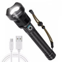 Taktická svítilna Wozinsky WLT-20W 2000 lm IP65 - černá