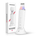 Ultrazvukový peeling MAXGROOM M-169 s LED terapií - bílý