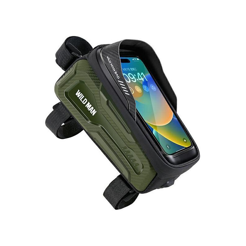 Brašna Wildman M20 1 l pro chytré telefony 4″–7″ - zelená
