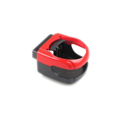 Držák nápojů do ventilace auta červený 67 mm