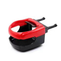 Držák nápojů do ventilace auta červený 67 mm