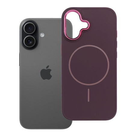 Kryt FRAME MAG COVER MagSafe pro iPhone 17 - fialový