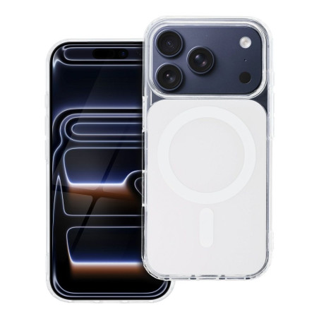 Kryt Clear Fusion Mag Cover MagSafe pro iPhone 17 - bílý