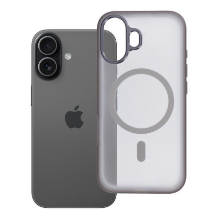 Kryt FLEXLINE MAG COVER MagSafe pro iPhone 17 šedý