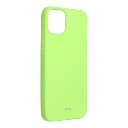 Kryt Roar ALL DAY COLORFUL JELLY pro iPhone 13 - limetkový