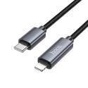 Kabel Hoco X112 USB-C na Lightning 27W s displejem 1 m