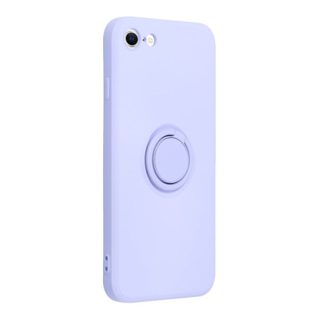 Kryt SILICONE RING pro iPhone 7/8/SE 2020/SE 2022 - fialový