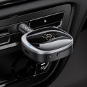 Bluetooth adaptér Hoco E80 AUX s displejem do auta