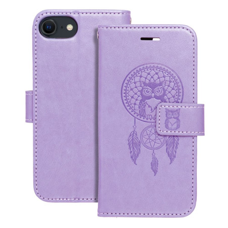 Pouzdro Mezzo Book pro iPhone 7/8/SE 2020/SE 2022 - fialové