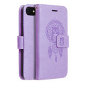 Pouzdro Mezzo Book pro iPhone 7/8/SE 2020/SE 2022 - fialové