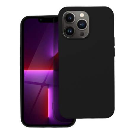 Kryt SILICONE pro iPhone 13 Pro - černý