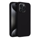 Kryt SILICONE pro iPhone 15 Pro - černý