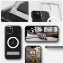 Spigen Ultra Hybrid S MagSafe kryt pro iPhone 15 Plus, křišťálově čistý