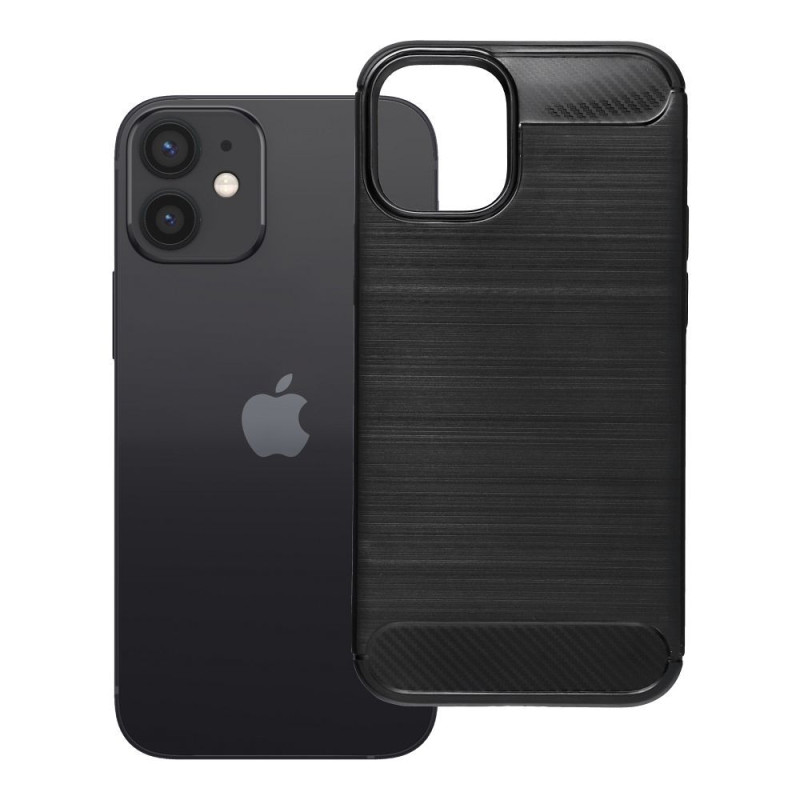 Kryt CARBON 2.0 pro iPhone 12 mini - černý