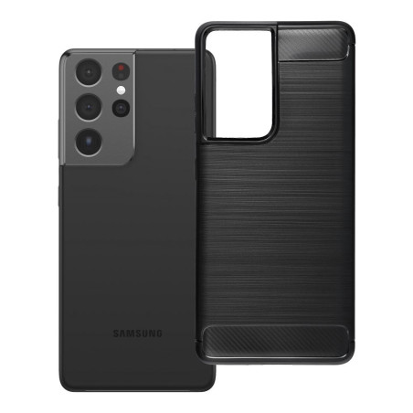 Kryt CARBON 2.0 pro Samsung Galaxy S21 Ultra černý