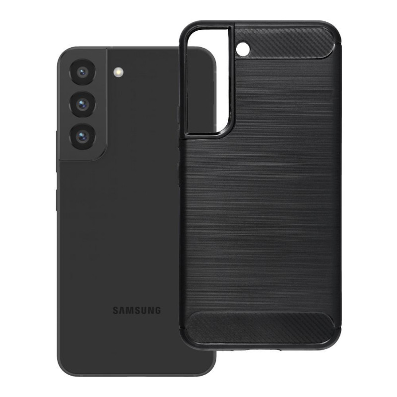 Kryt CARBON 2.0 pro Samsung Galaxy S22 - černý